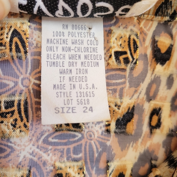 Animal print blouse - Picture 5 of 6